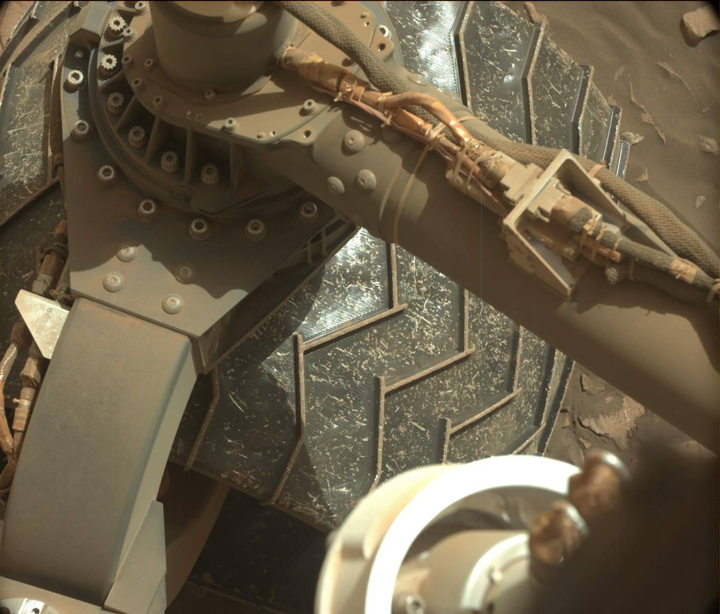 Nasa's Mars rover Curiosity acquired this image using its Mast Camera (Mastcam) on Sol 1386