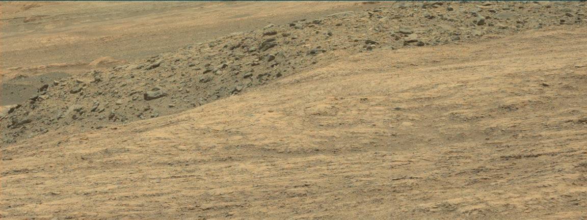 Nasa's Mars rover Curiosity acquired this image using its Mast Camera (Mastcam) on Sol 1398