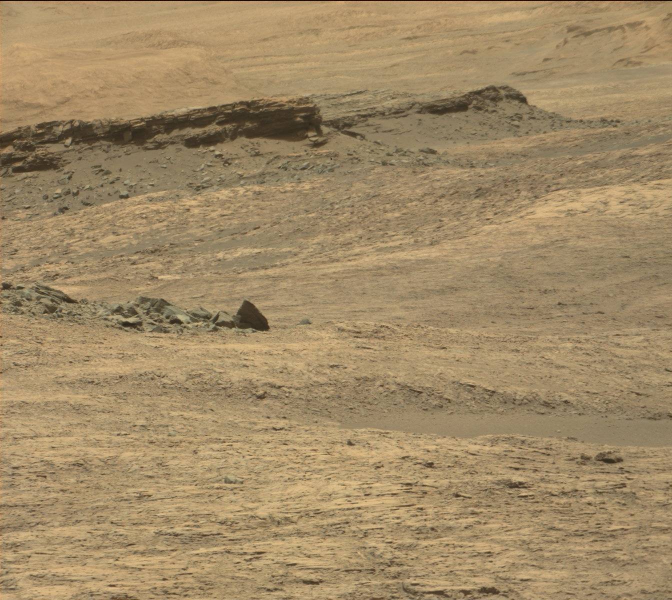 Nasa's Mars rover Curiosity acquired this image using its Mast Camera (Mastcam) on Sol 1398