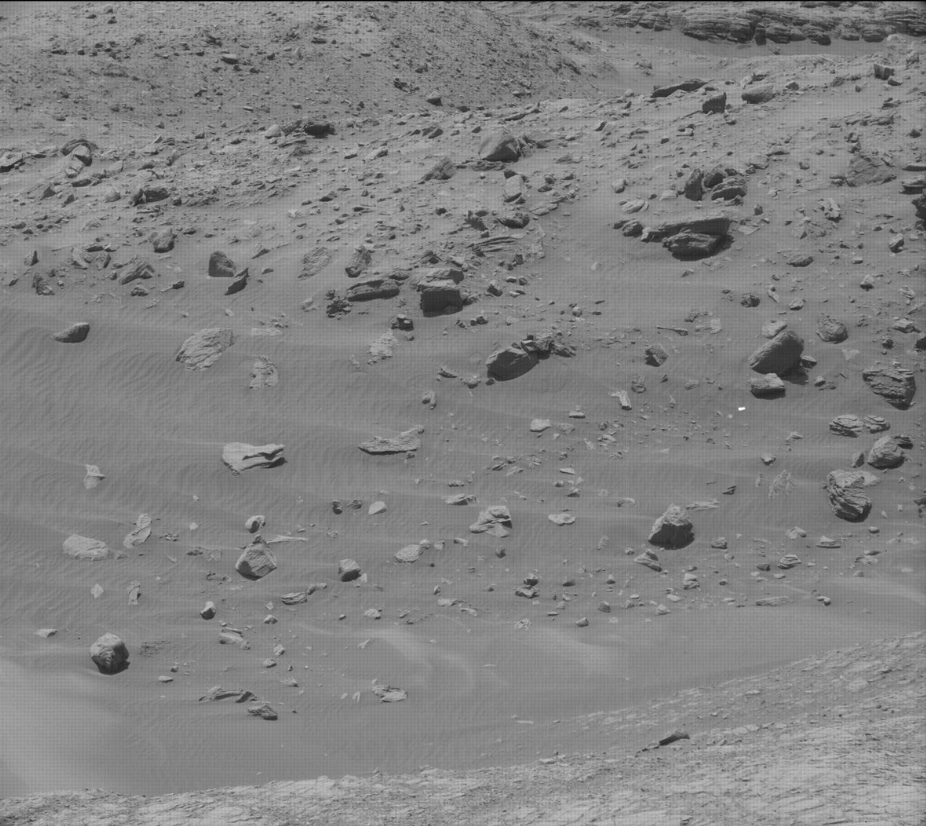 Nasa's Mars rover Curiosity acquired this image using its Mast Camera (Mastcam) on Sol 1399