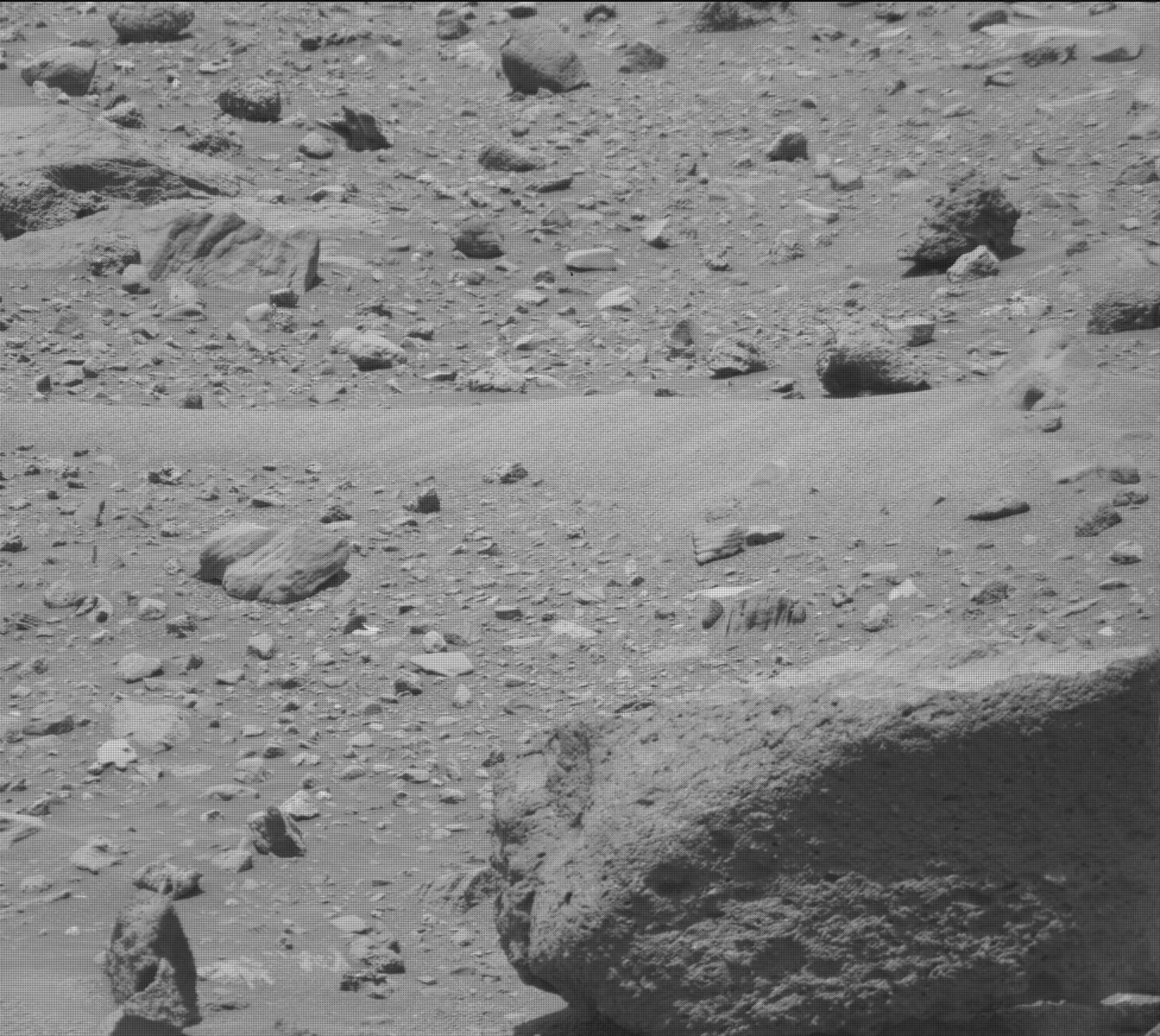 Nasa's Mars rover Curiosity acquired this image using its Mast Camera (Mastcam) on Sol 1400