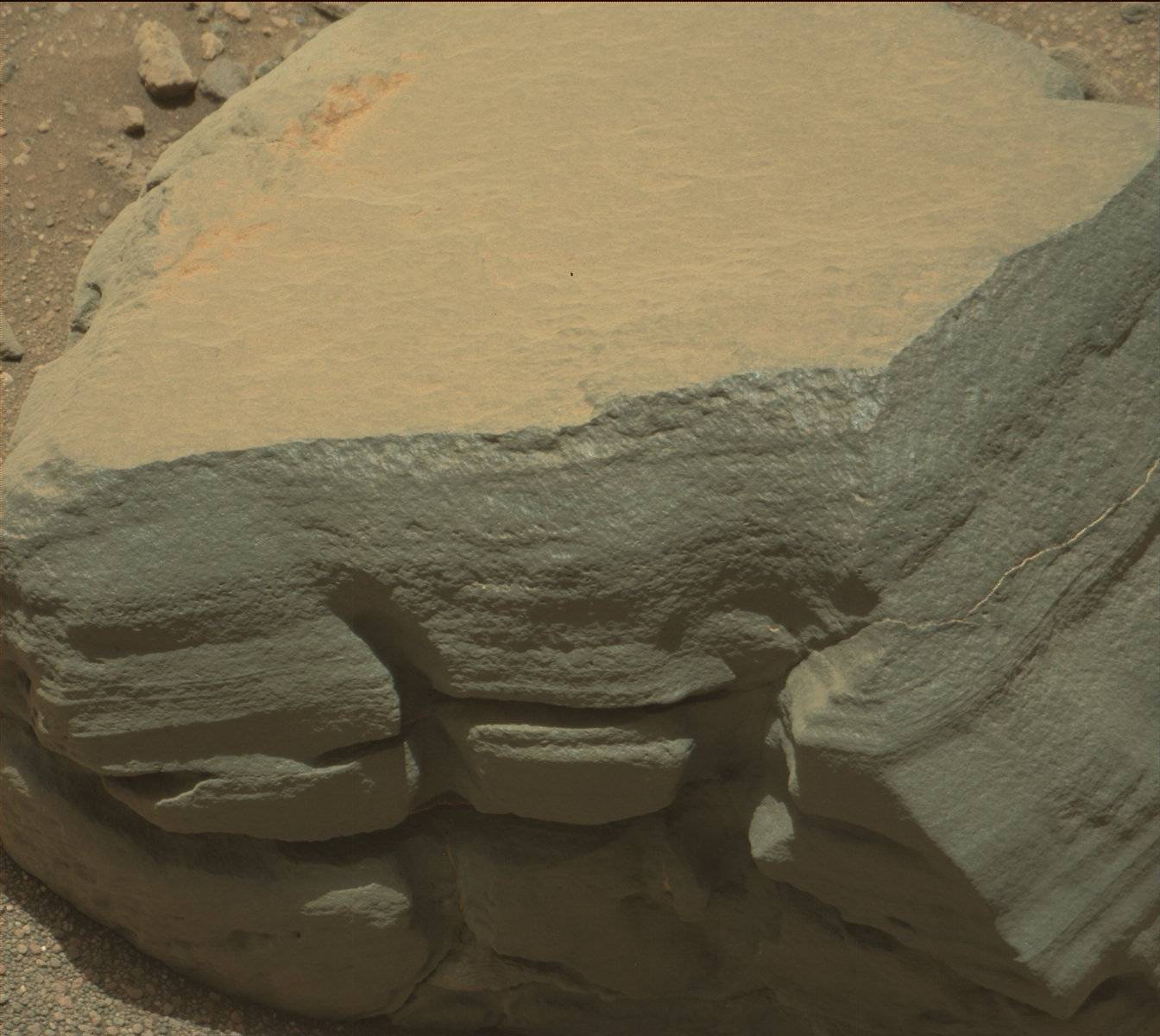 Nasa's Mars rover Curiosity acquired this image using its Mast Camera (Mastcam) on Sol 1401