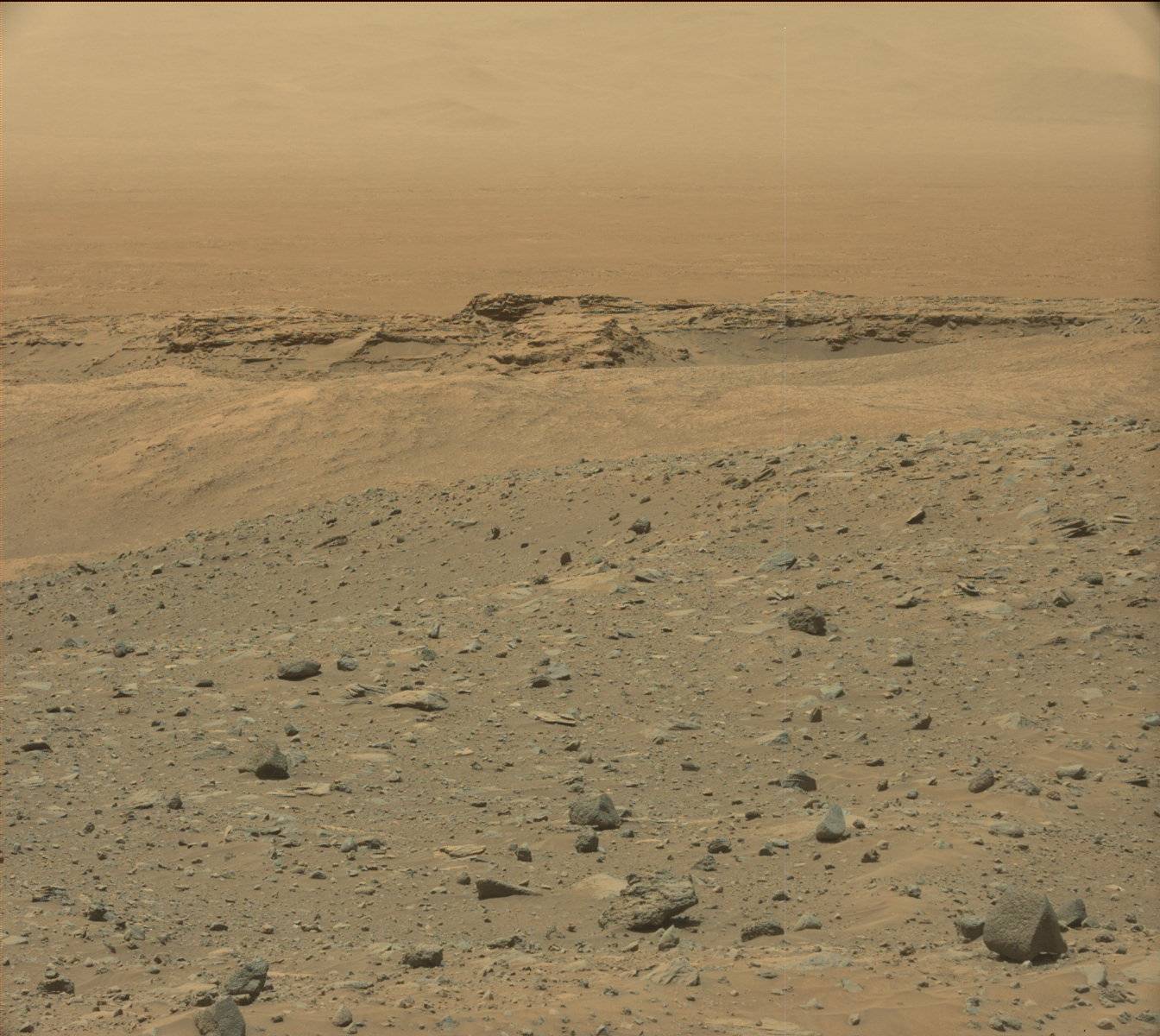 Nasa's Mars rover Curiosity acquired this image using its Mast Camera (Mastcam) on Sol 1402