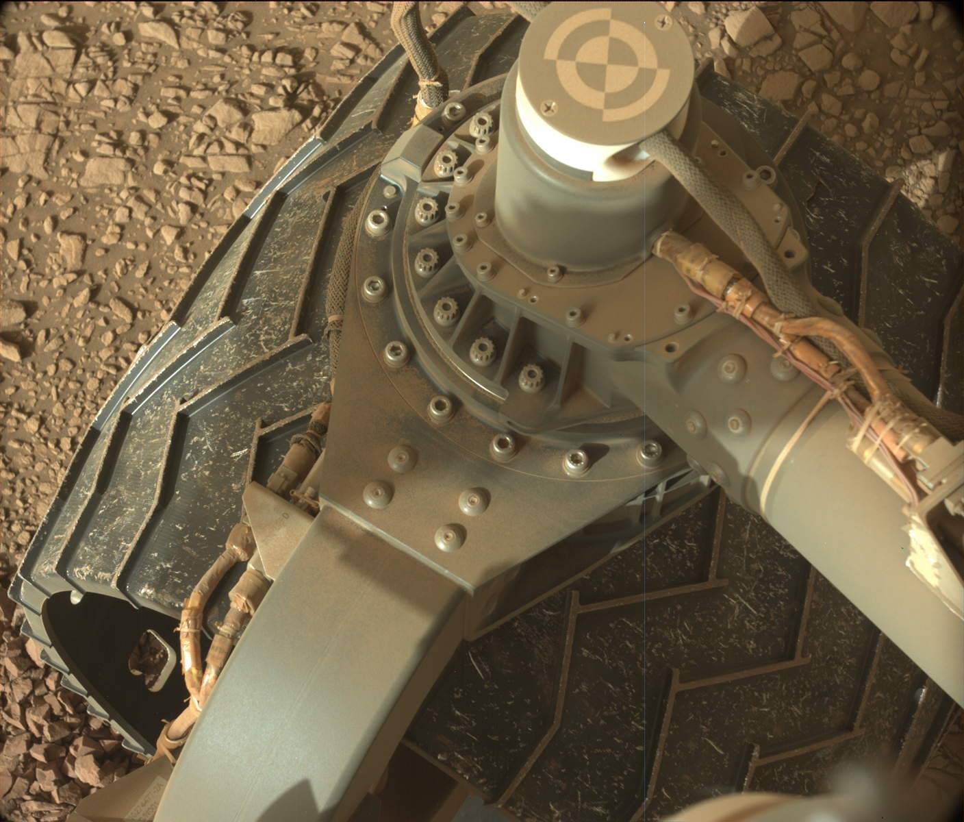 Nasa's Mars rover Curiosity acquired this image using its Mast Camera (Mastcam) on Sol 1403