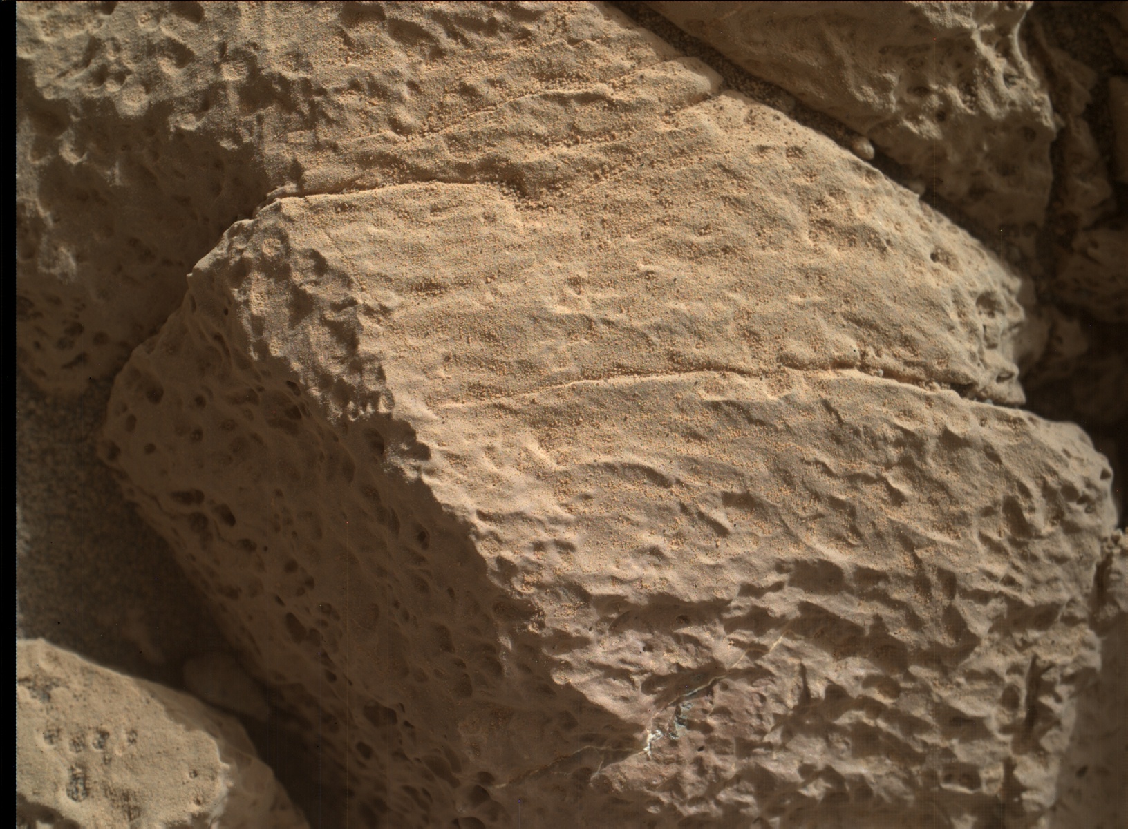 Nasa's Mars rover Curiosity acquired this image using its Mars Hand Lens Imager (MAHLI) on Sol 1403