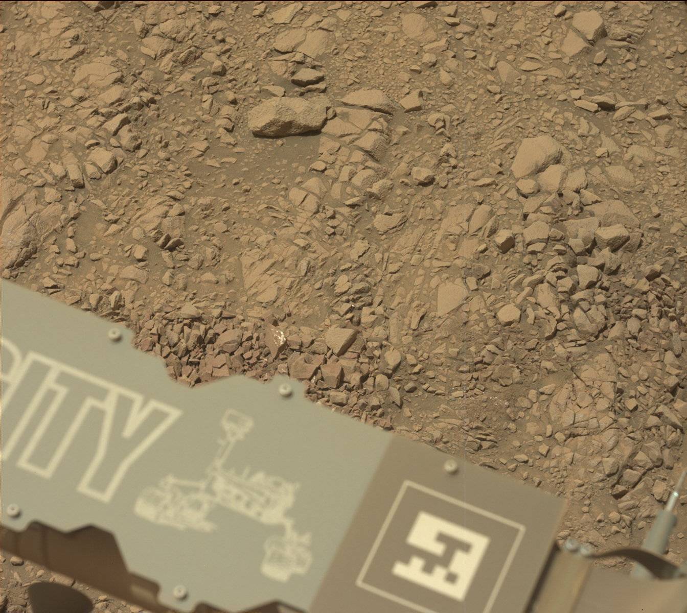 Nasa's Mars rover Curiosity acquired this image using its Mast Camera (Mastcam) on Sol 1405