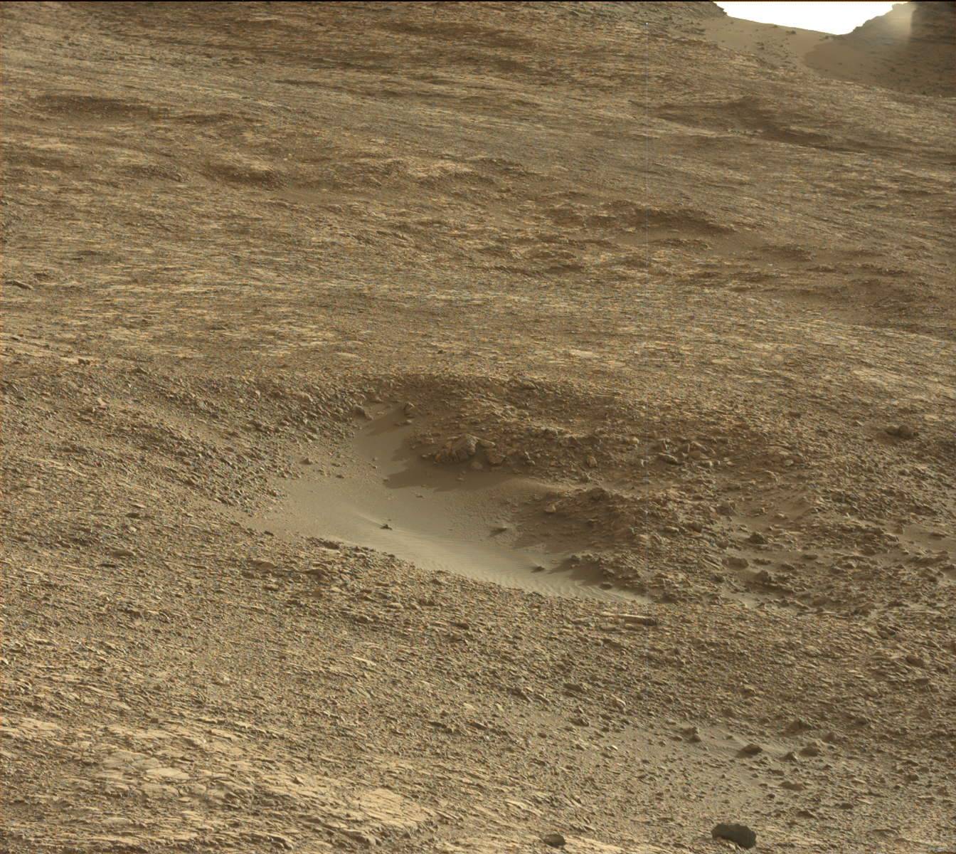 Nasa's Mars rover Curiosity acquired this image using its Mast Camera (Mastcam) on Sol 1405
