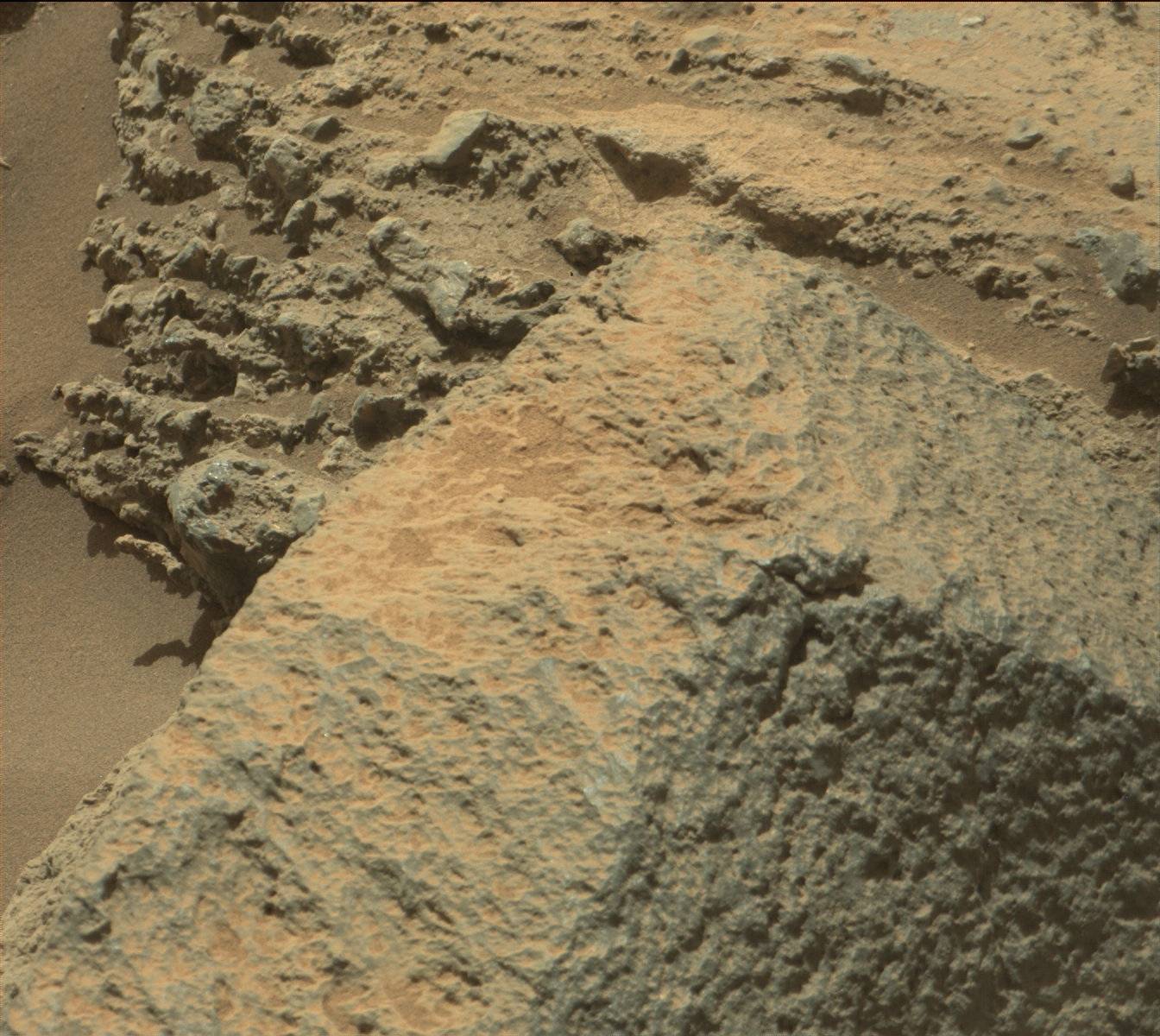 Nasa's Mars rover Curiosity acquired this image using its Mast Camera (Mastcam) on Sol 1407
