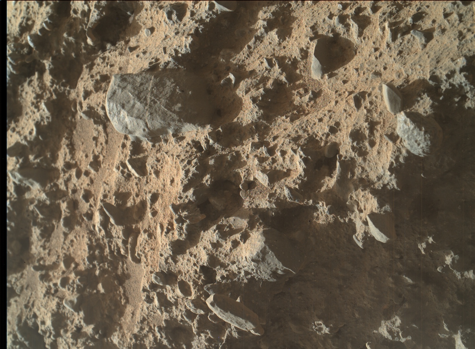 Nasa's Mars rover Curiosity acquired this image using its Mars Hand Lens Imager (MAHLI) on Sol 1407