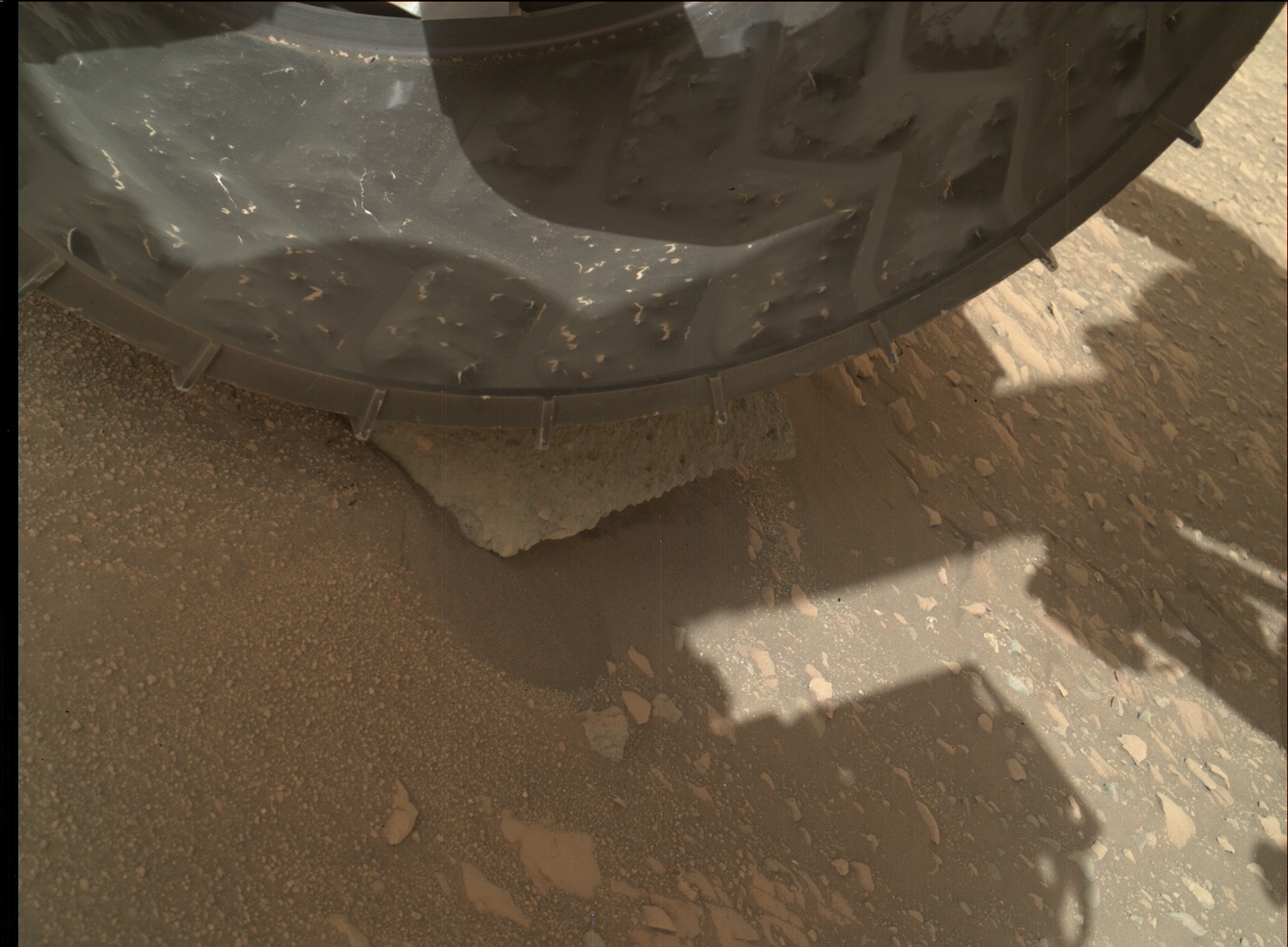 Nasa's Mars rover Curiosity acquired this image using its Mars Hand Lens Imager (MAHLI) on Sol 1407