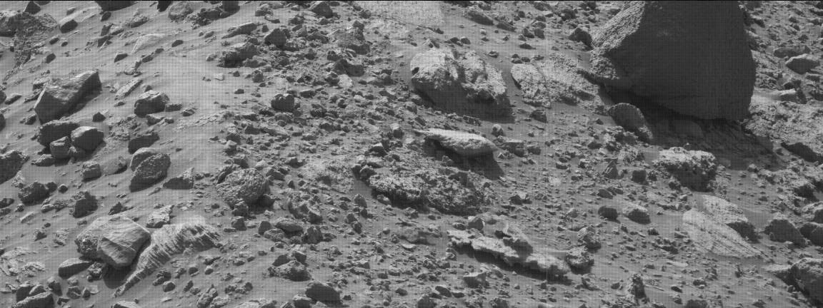 Nasa's Mars rover Curiosity acquired this image using its Mast Camera (Mastcam) on Sol 1408