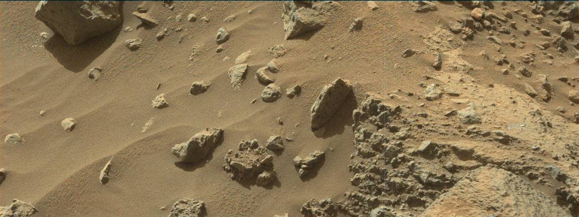 Nasa's Mars rover Curiosity acquired this image using its Mast Camera (Mastcam) on Sol 1408