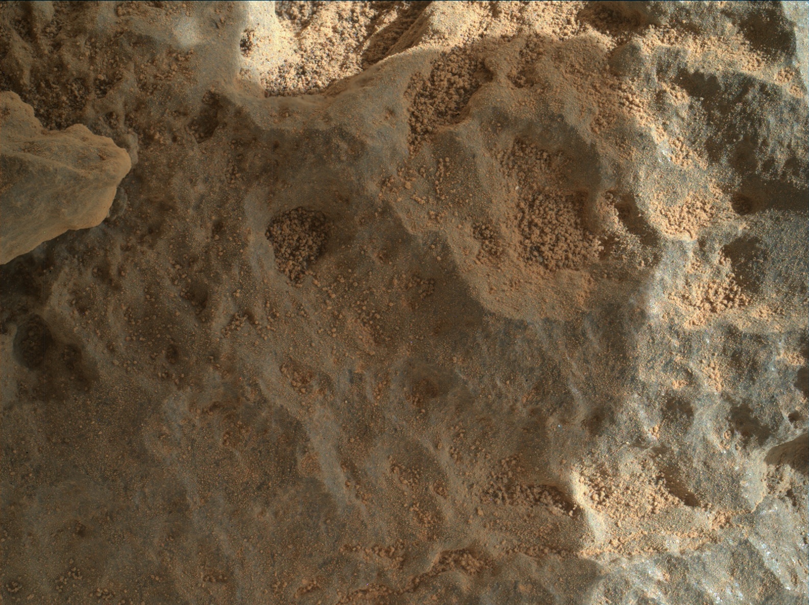 Nasa's Mars rover Curiosity acquired this image using its Mars Hand Lens Imager (MAHLI) on Sol 1408
