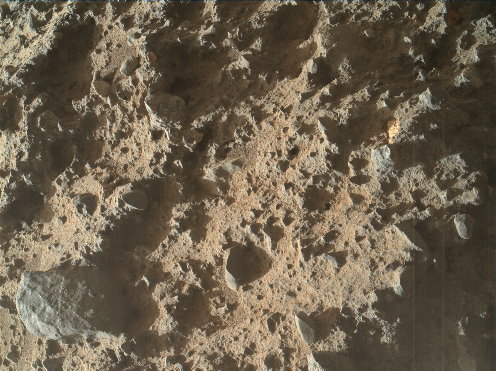Nasa's Mars rover Curiosity acquired this image using its Mars Hand Lens Imager (MAHLI) on Sol 1408