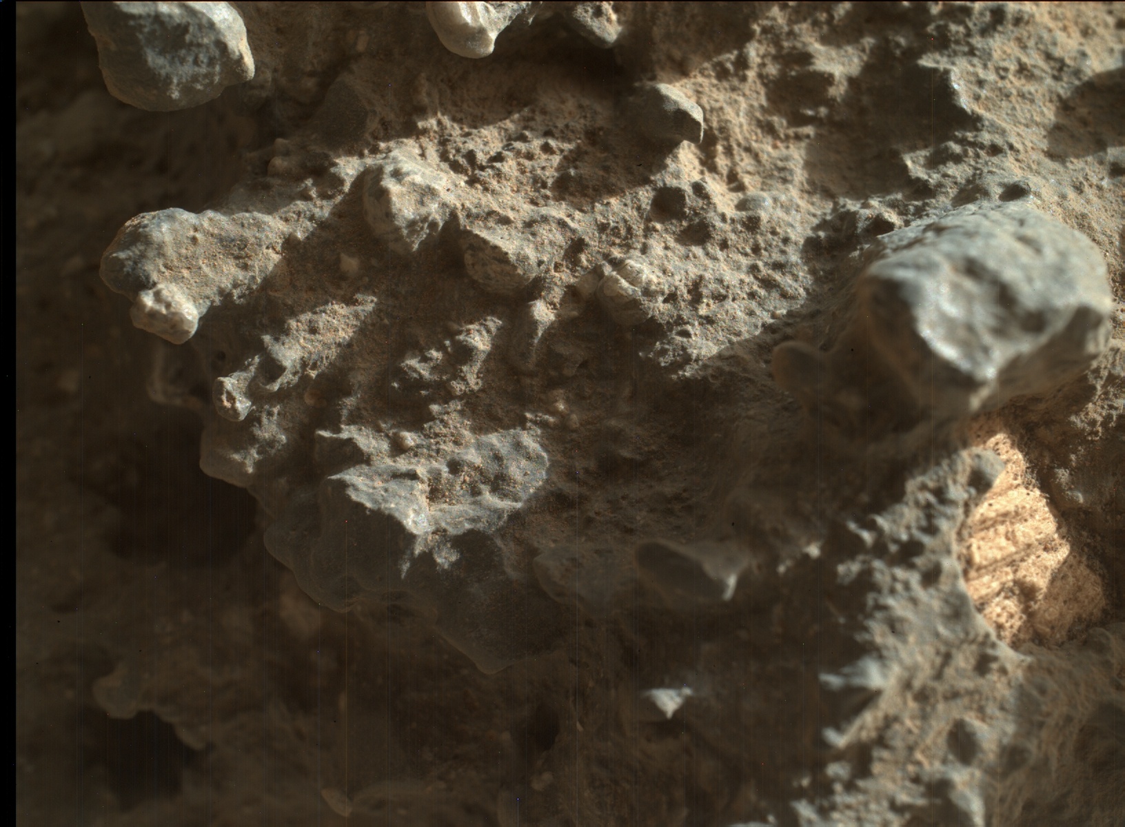 Nasa's Mars rover Curiosity acquired this image using its Mars Hand Lens Imager (MAHLI) on Sol 1409