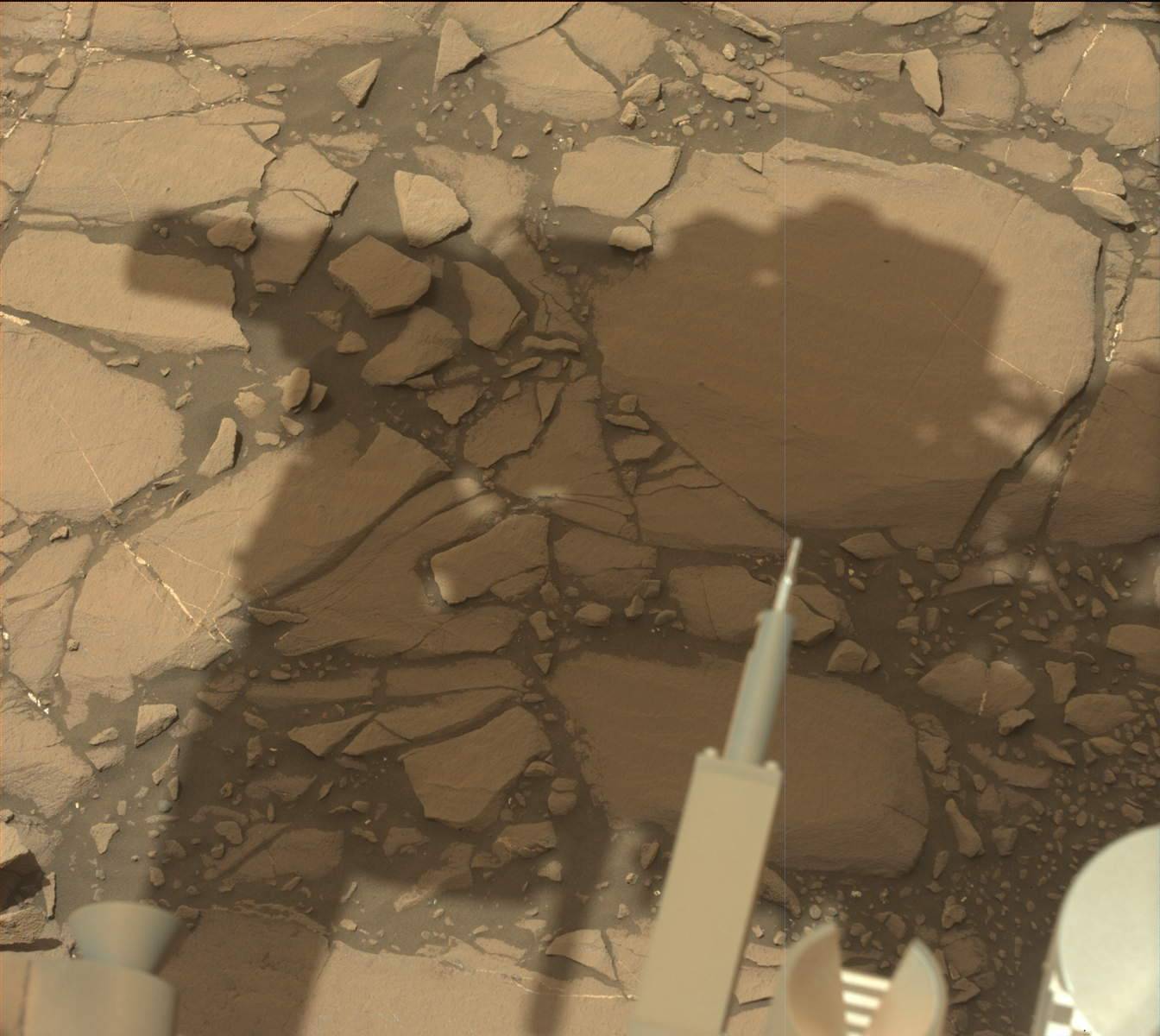 Nasa's Mars rover Curiosity acquired this image using its Mast Camera (Mastcam) on Sol 1417