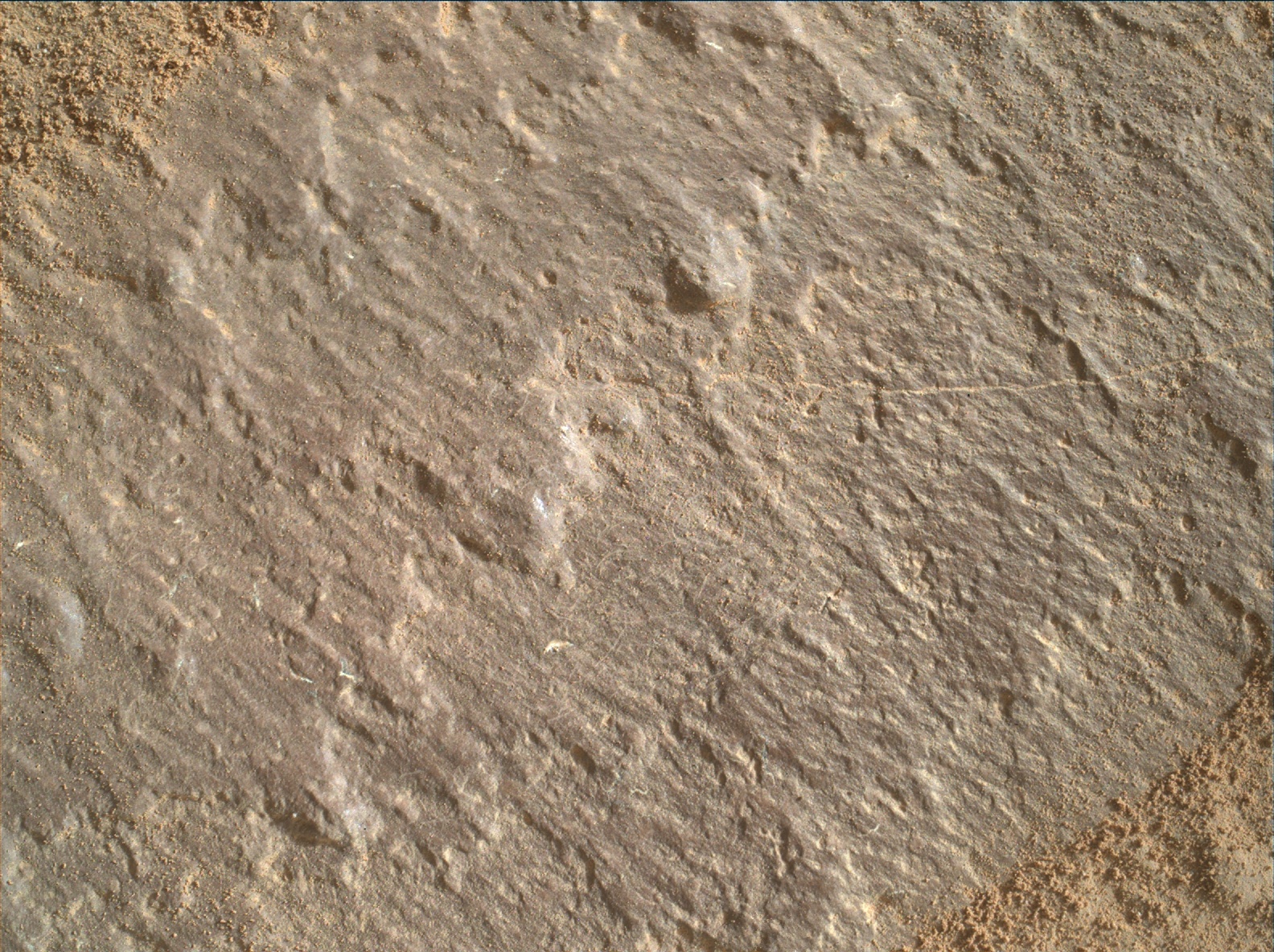 Nasa's Mars rover Curiosity acquired this image using its Mars Hand Lens Imager (MAHLI) on Sol 1418