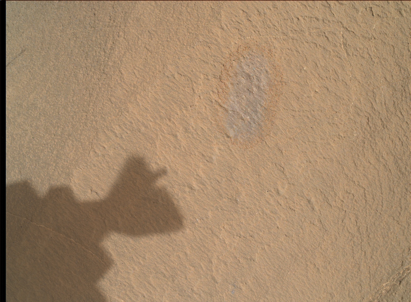 Nasa's Mars rover Curiosity acquired this image using its Mars Hand Lens Imager (MAHLI) on Sol 1418
