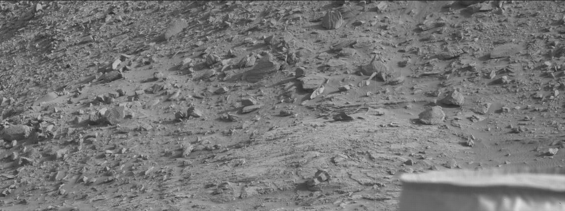 Nasa's Mars rover Curiosity acquired this image using its Mast Camera (Mastcam) on Sol 1419