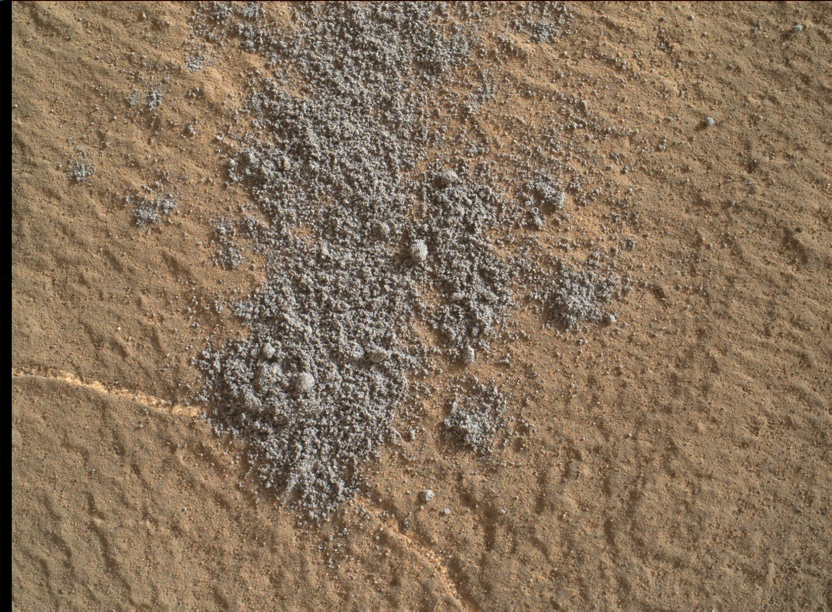 Nasa's Mars rover Curiosity acquired this image using its Mars Hand Lens Imager (MAHLI) on Sol 1419