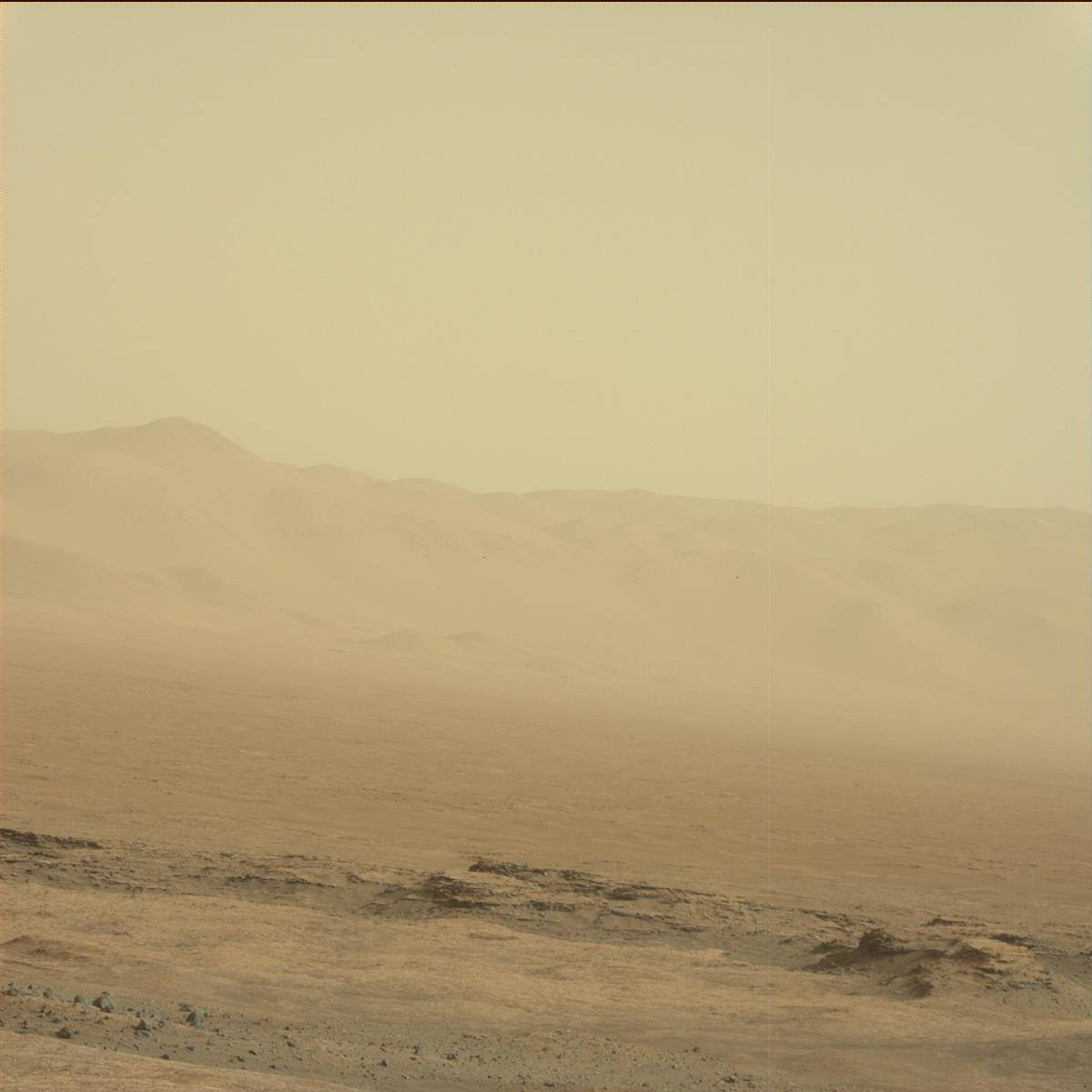 Nasa's Mars rover Curiosity acquired this image using its Mast Camera (Mastcam) on Sol 1422