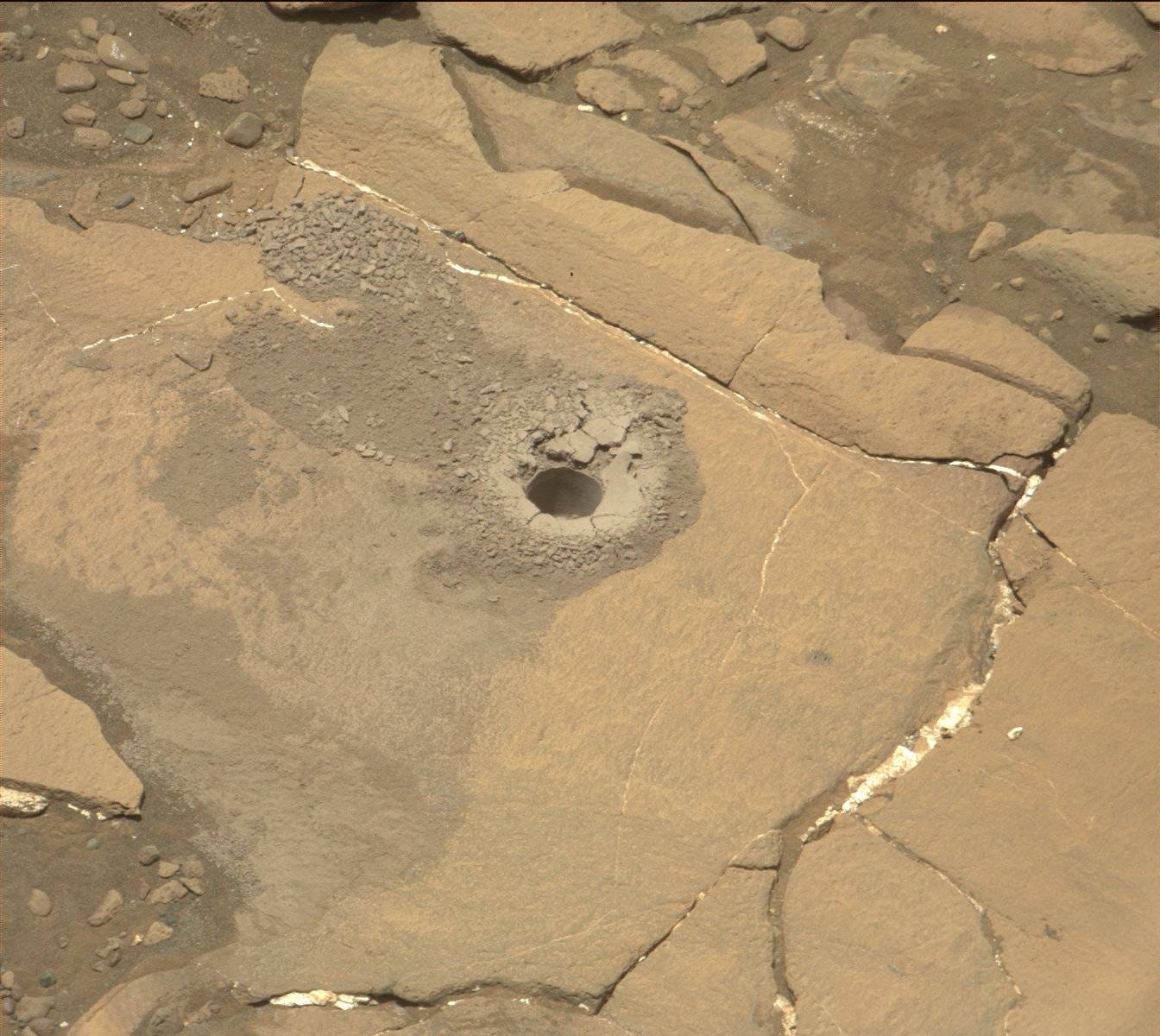 Nasa's Mars rover Curiosity acquired this image using its Mast Camera (Mastcam) on Sol 1425