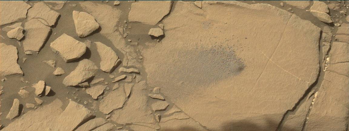Nasa's Mars rover Curiosity acquired this image using its Mast Camera (Mastcam) on Sol 1426