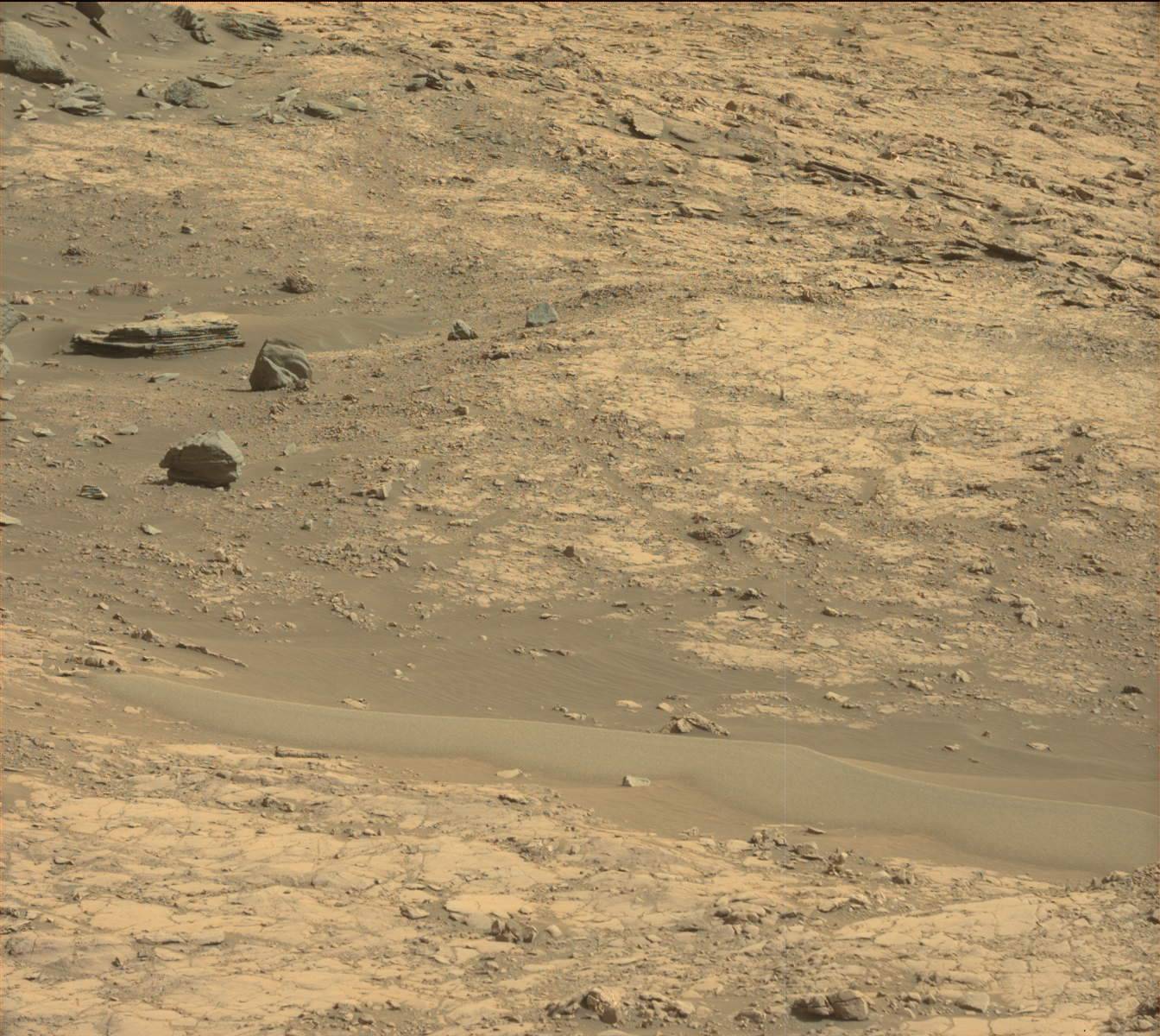 Nasa's Mars rover Curiosity acquired this image using its Mast Camera (Mastcam) on Sol 1431