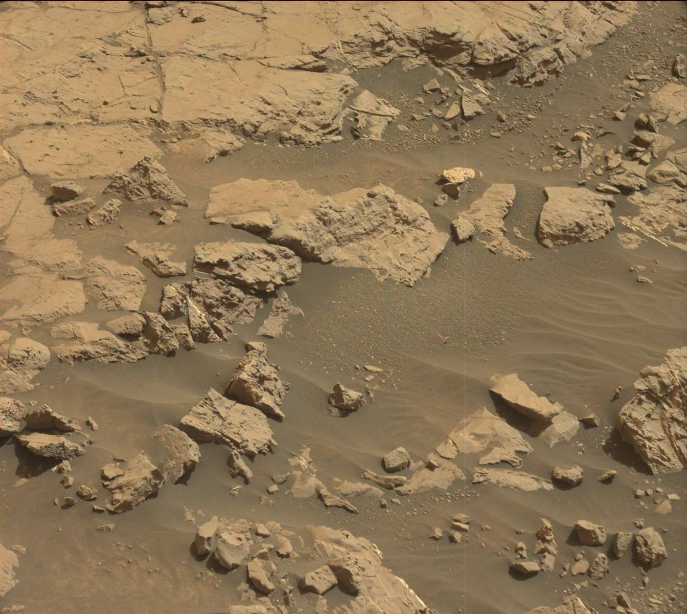 Nasa's Mars rover Curiosity acquired this image using its Mast Camera (Mastcam) on Sol 1435