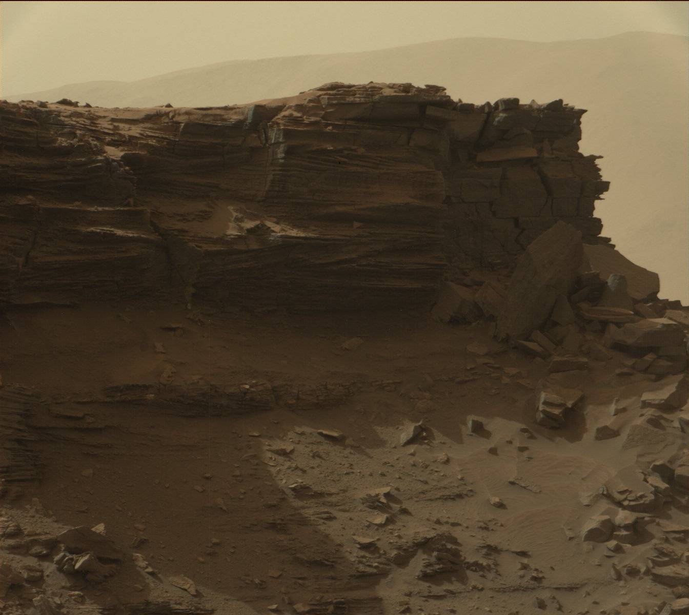 Nasa's Mars rover Curiosity acquired this image using its Mast Camera (Mastcam) on Sol 1437