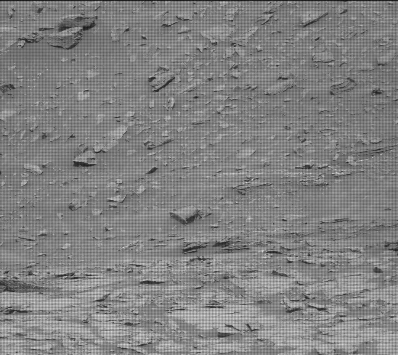 Nasa's Mars rover Curiosity acquired this image using its Mast Camera (Mastcam) on Sol 1438