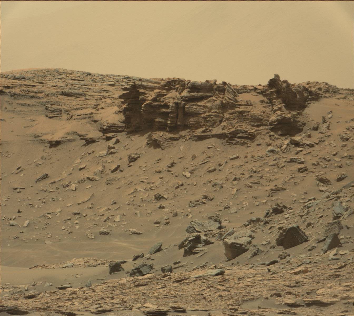 Nasa's Mars rover Curiosity acquired this image using its Mast Camera (Mastcam) on Sol 1439