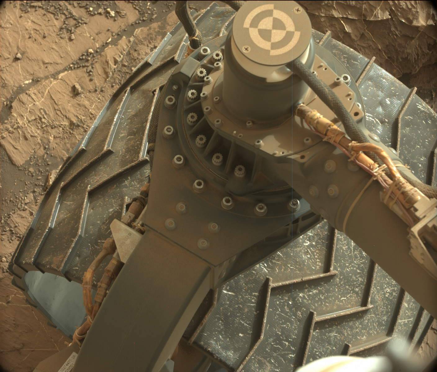 Nasa's Mars rover Curiosity acquired this image using its Mast Camera (Mastcam) on Sol 1444