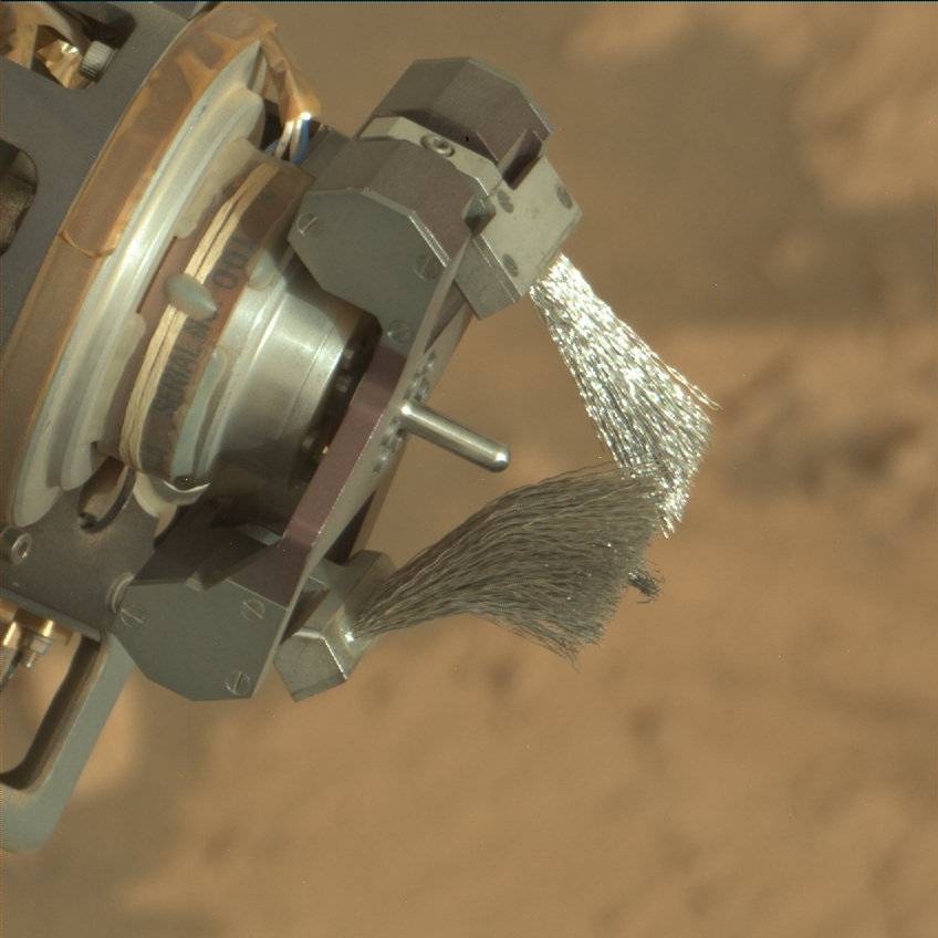 Nasa's Mars rover Curiosity acquired this image using its Mast Camera (Mastcam) on Sol 1444