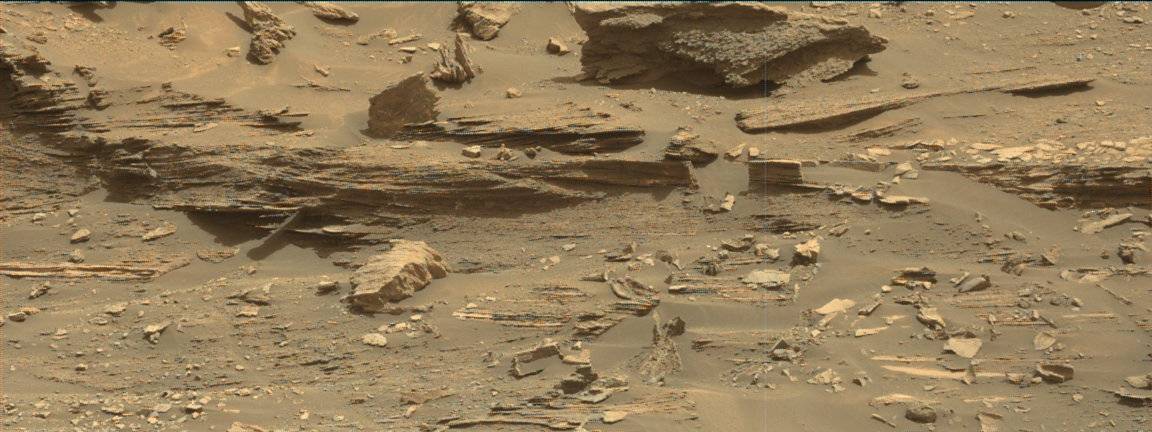 Nasa's Mars rover Curiosity acquired this image using its Mast Camera (Mastcam) on Sol 1448