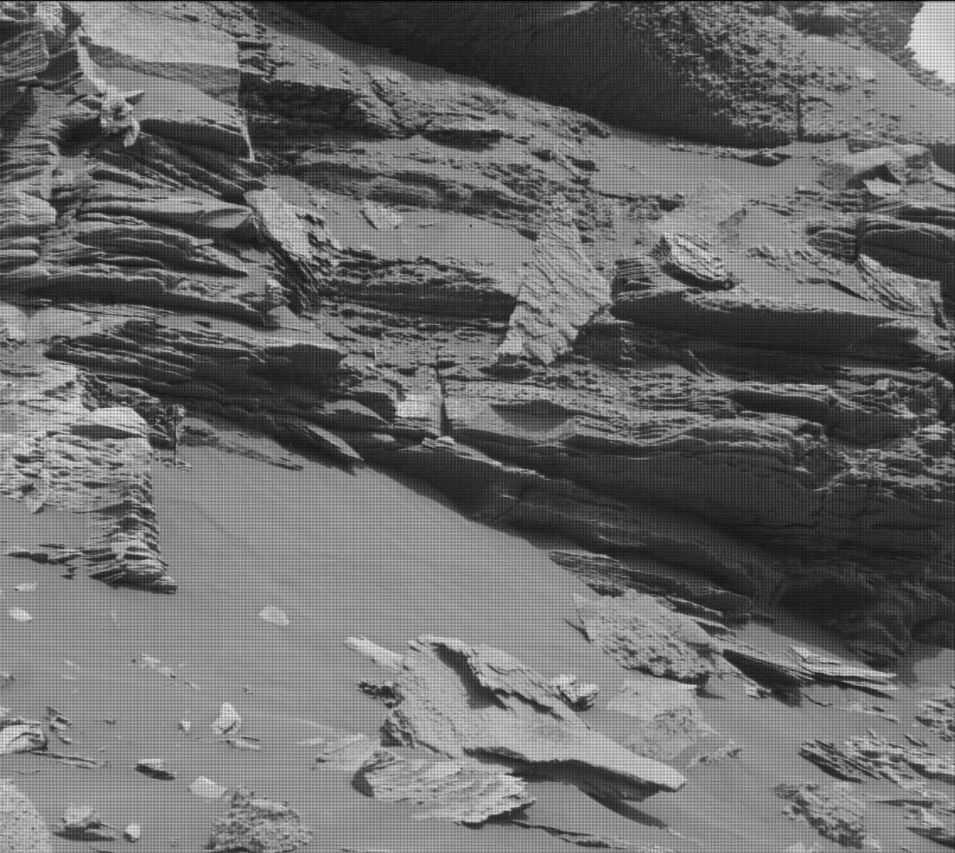 Nasa's Mars rover Curiosity acquired this image using its Mast Camera (Mastcam) on Sol 1450
