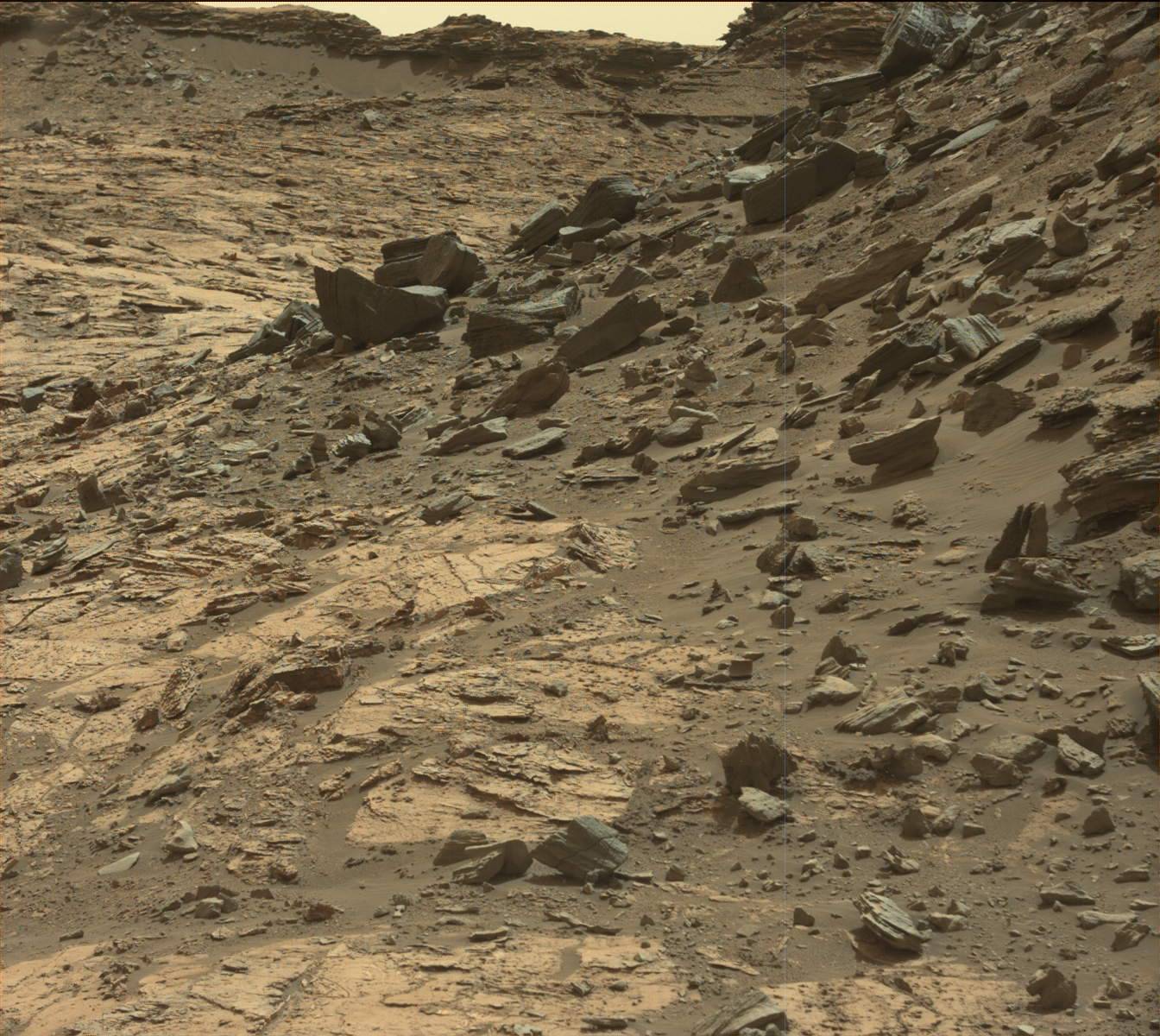 Nasa's Mars rover Curiosity acquired this image using its Mast Camera (Mastcam) on Sol 1452
