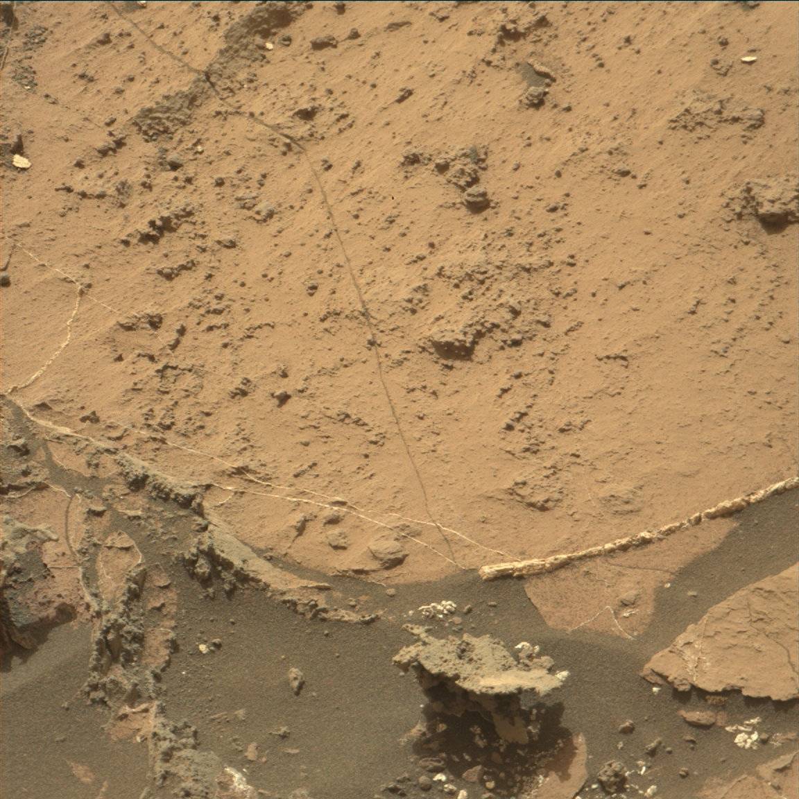 Nasa's Mars rover Curiosity acquired this image using its Mast Camera (Mastcam) on Sol 1452