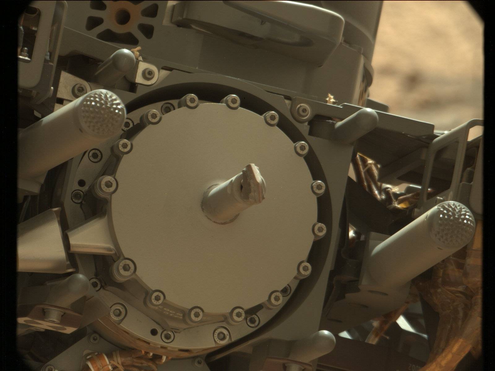 Nasa's Mars rover Curiosity acquired this image using its Mast Camera (Mastcam) on Sol 1457