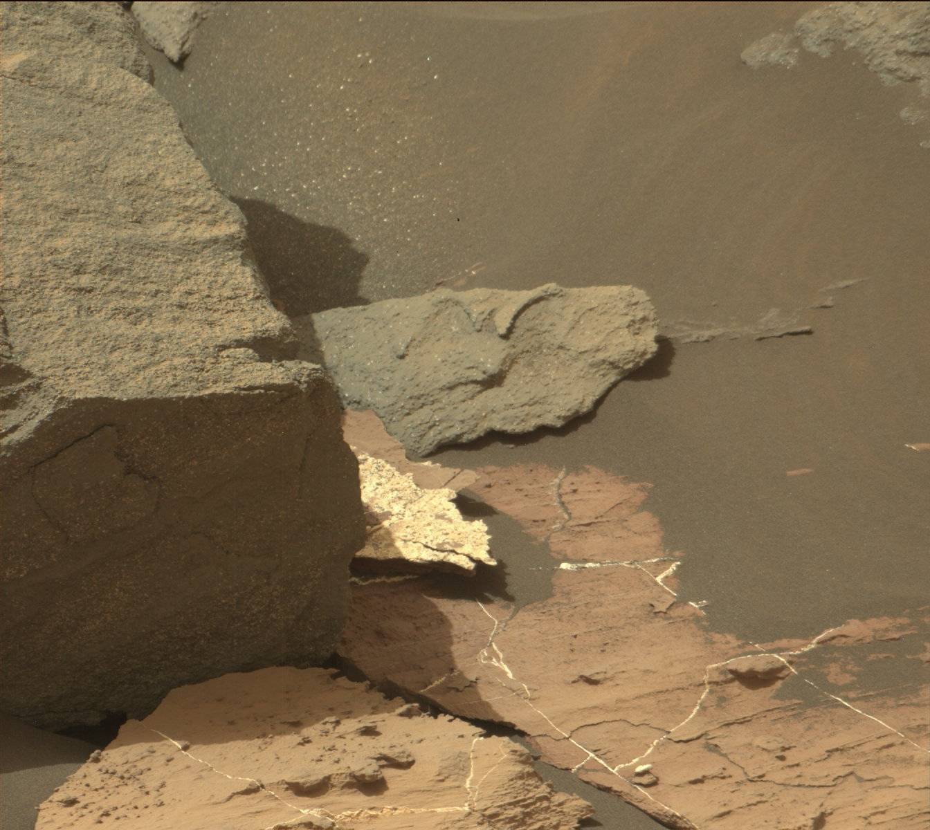 Nasa's Mars rover Curiosity acquired this image using its Mast Camera (Mastcam) on Sol 1458