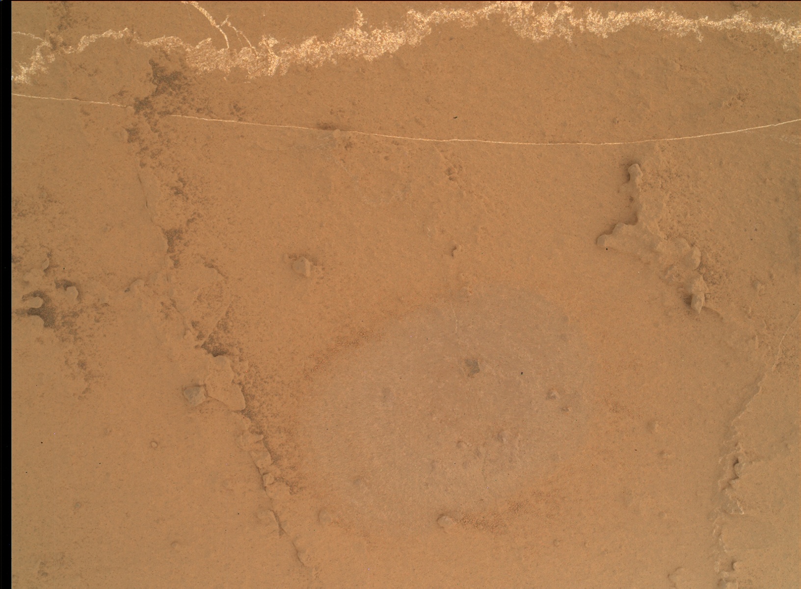 Nasa's Mars rover Curiosity acquired this image using its Mars Hand Lens Imager (MAHLI) on Sol 1461