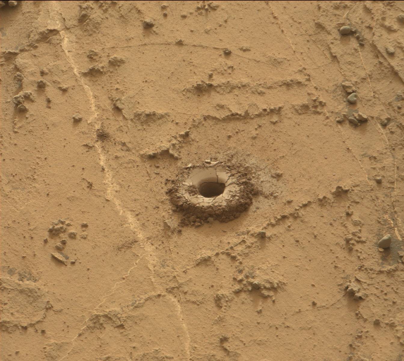 Nasa's Mars rover Curiosity acquired this image using its Mast Camera (Mastcam) on Sol 1464