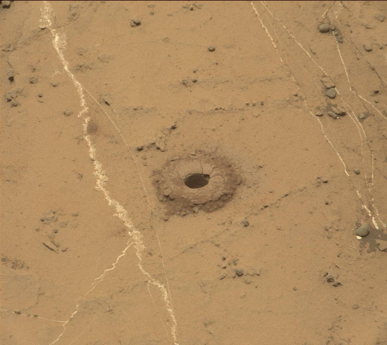 Nasa's Mars rover Curiosity acquired this image using its Mast Camera (Mastcam) on Sol 1465