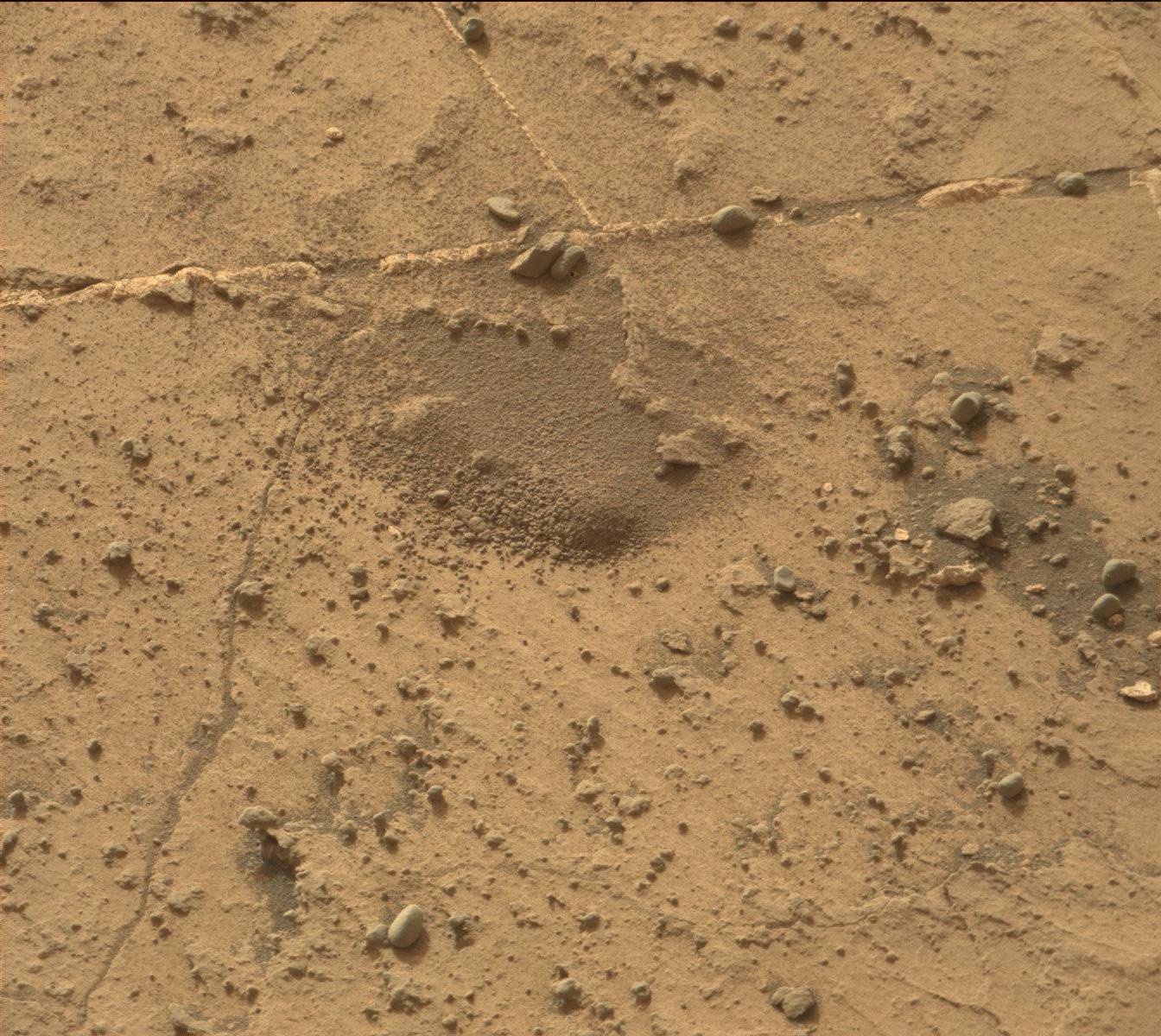 Nasa's Mars rover Curiosity acquired this image using its Mast Camera (Mastcam) on Sol 1466