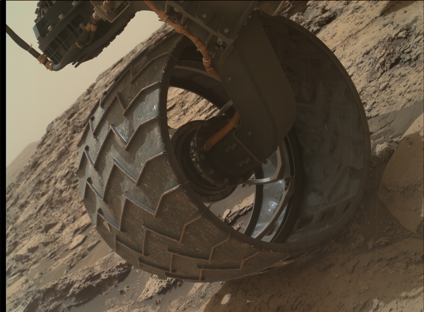 Nasa's Mars rover Curiosity acquired this image using its Mars Hand Lens Imager (MAHLI) on Sol 1471