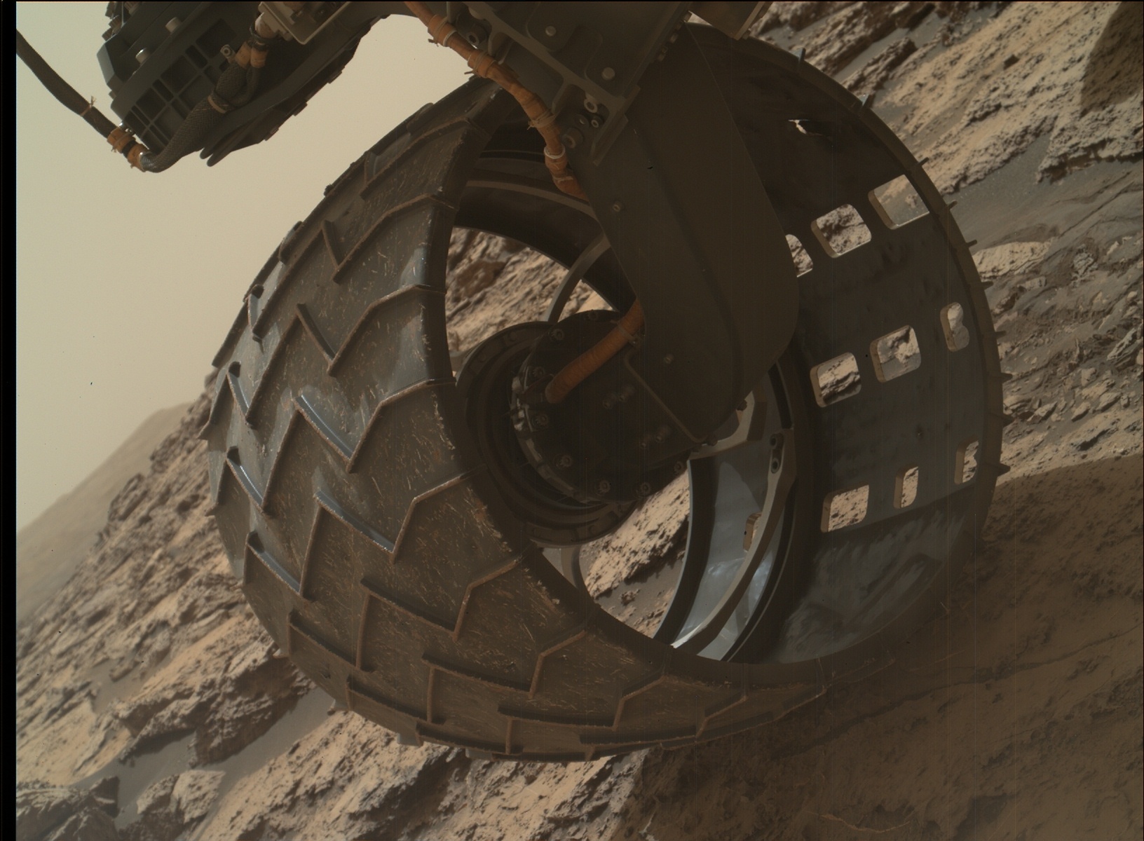 Nasa's Mars rover Curiosity acquired this image using its Mars Hand Lens Imager (MAHLI) on Sol 1471