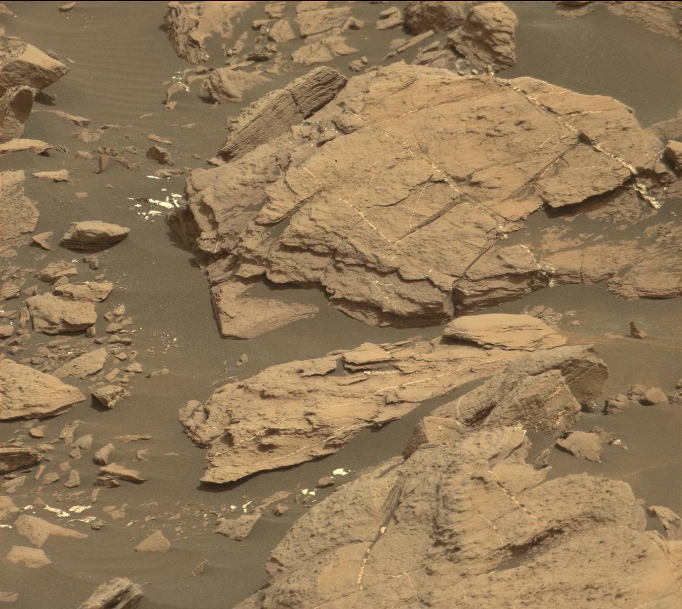 Nasa's Mars rover Curiosity acquired this image using its Mast Camera (Mastcam) on Sol 1475