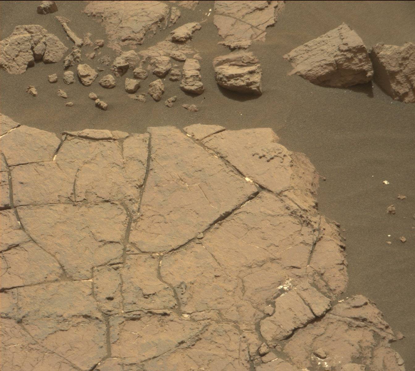 Nasa's Mars rover Curiosity acquired this image using its Mast Camera (Mastcam) on Sol 1477