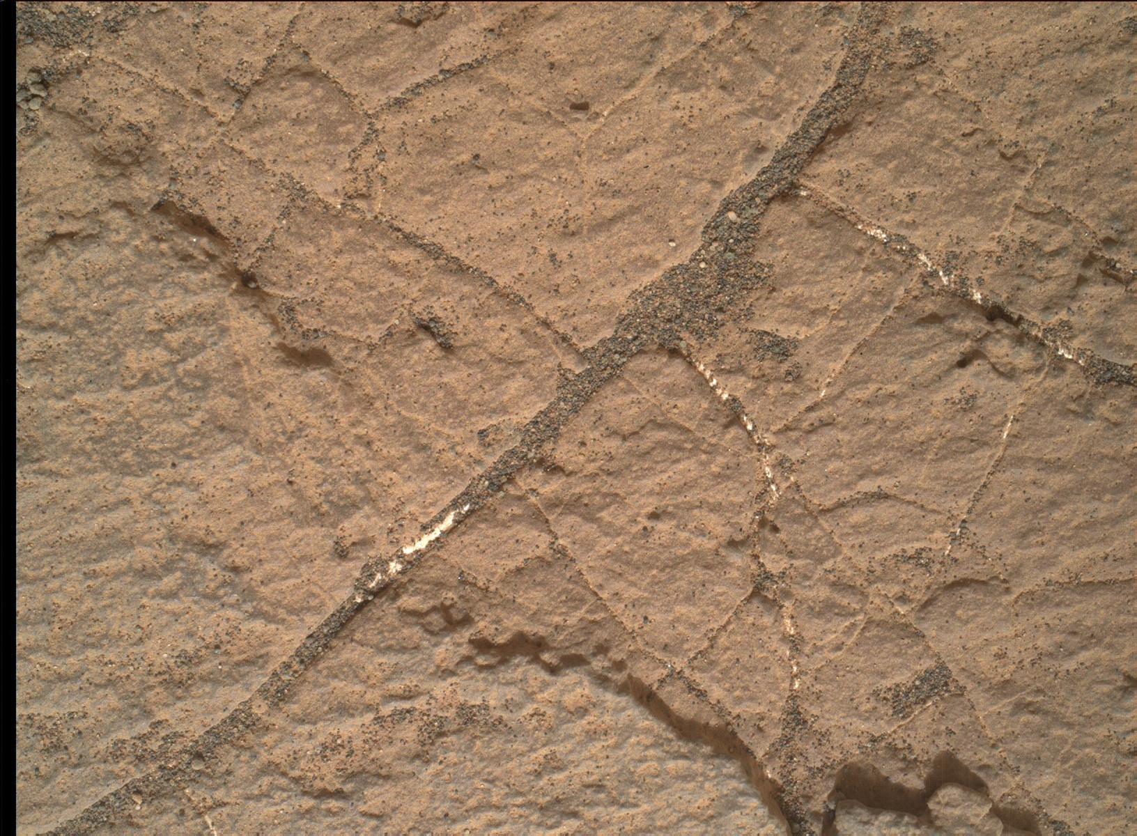 Nasa's Mars rover Curiosity acquired this image using its Mars Hand Lens Imager (MAHLI) on Sol 1477
