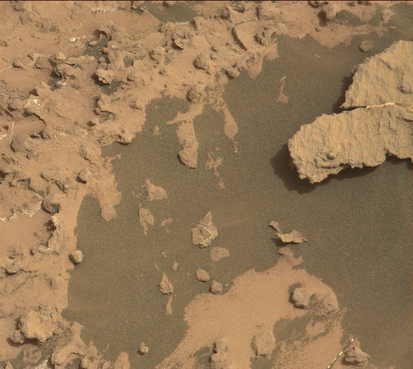 Nasa's Mars rover Curiosity acquired this image using its Mast Camera (Mastcam) on Sol 1480